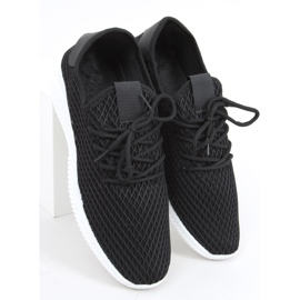 Utto Fekete zokni sportcipő 2