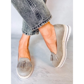 Női naplopók és espadrillák Hilma Gray szürke 1