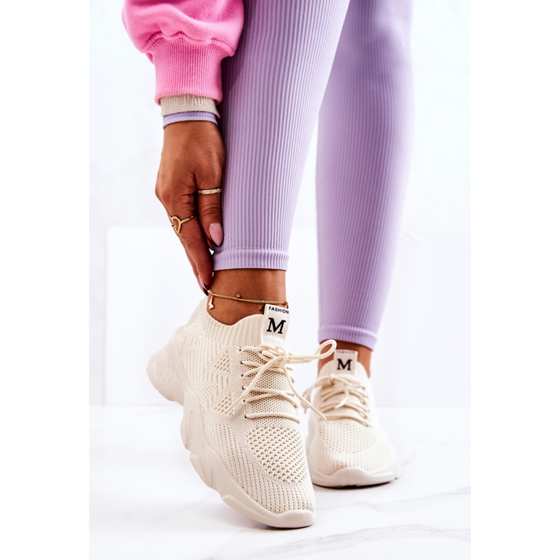 PS1 Sportcipő Sneakers Fabric Világos bézs Nolene 2