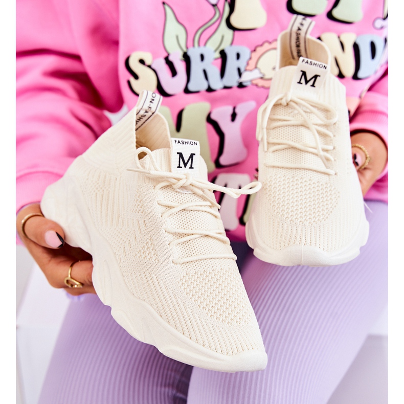 PS1 Sportcipő Sneakers Fabric Világos bézs Nolene 1