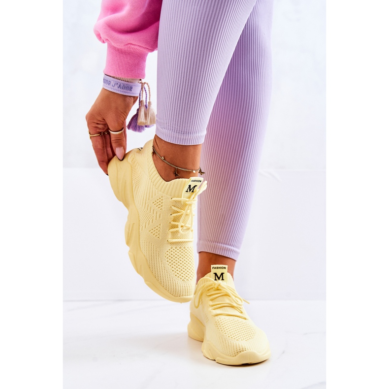 PS1 Sportcipő Anyag Cipők Sárga Nolene 1