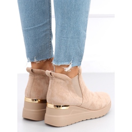 Florens Beige ékcsizma bézs 2