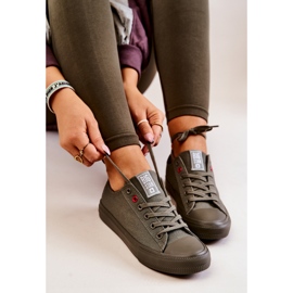 Alacsony tornacipő Big Star JJ274004 Khaki zöld 1