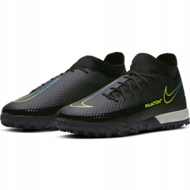 Nike Phamtom Gt Academy Df Tf M CW6666-090 futballcipő fekete 3