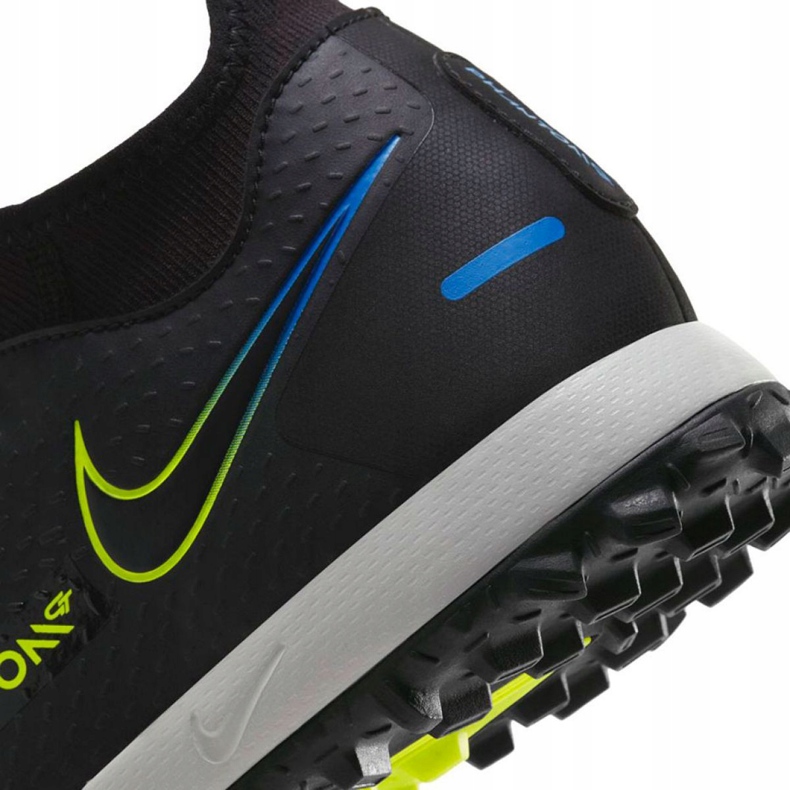 Nike Phamtom Gt Academy Df Tf M CW6666-090 futballcipő fekete 7