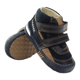 Profilaktikus cipő Bartek 91756 új sötétkék barna fehér 3 Profilaktikus cipő Bartek 91756 új sötétkék barna fehér 3