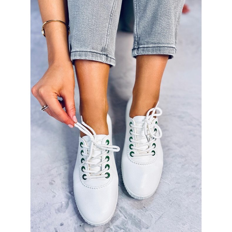 Girma Green női edzőcipő fehér 2