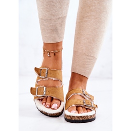 FC2 Velúr meleg papucs Camel Adeline bézs 2 FC2 Velúr meleg papucs Camel Adeline bézs 2