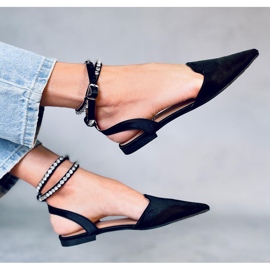 Elegáns balerinák porfekete kövekkel 1