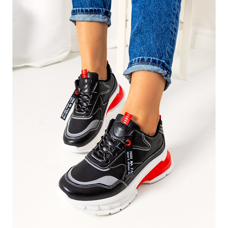 Fekete női Barbo tornacipő szürke 1 Fekete női Barbo tornacipő szürke 1