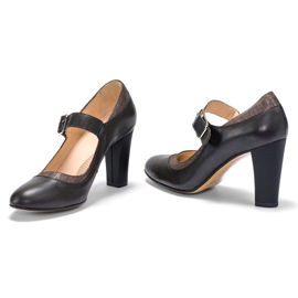 Marco Shoes Barna 0932P szivattyúk csattal 2