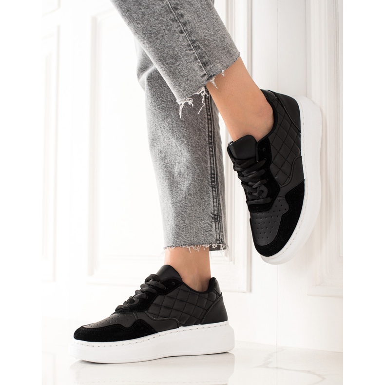 BUONAROTTI Steppelt sportcipő tornacipő fekete 1