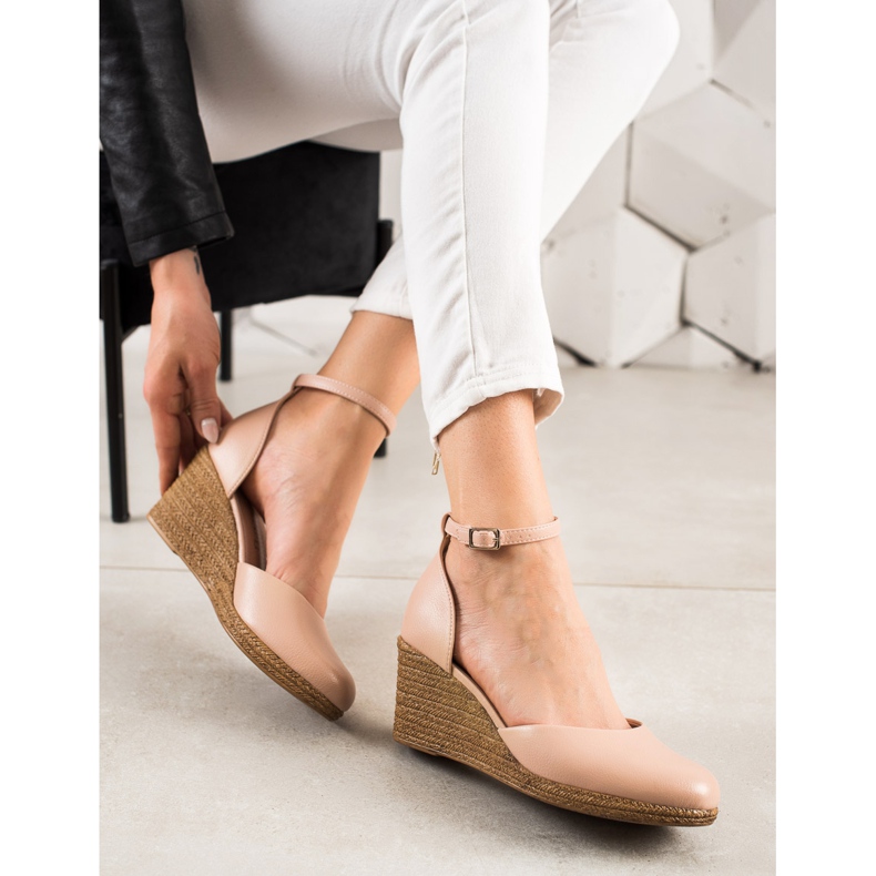 W. Potocki Szandál Pumps On Koturnie Potocki bézs 1