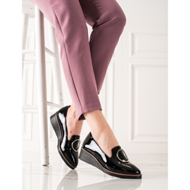 W. Potocki Lakkozott cipő Potocki fekete 1 W. Potocki Lakkozott cipő Potocki fekete 1