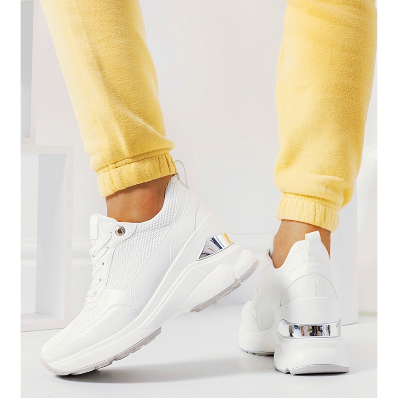 Fehér Cleveland wedge tornacipő 1