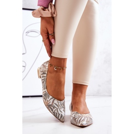 Laura Messi női balerinák, bőr Golden 2193 sokszínű 1