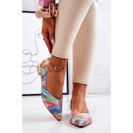 Laura Messi női balerinák, bőr szivárvány 2193 sokszínű 2