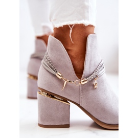 PS1 Inessa szürke velúr cowboy csizma csíkokkal 1 PS1 Inessa szürke velúr cowboy csizma csíkokkal 1