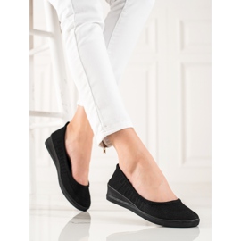 Evento Kényelmes fekete balerinák 1 Evento Kényelmes fekete balerinák 1