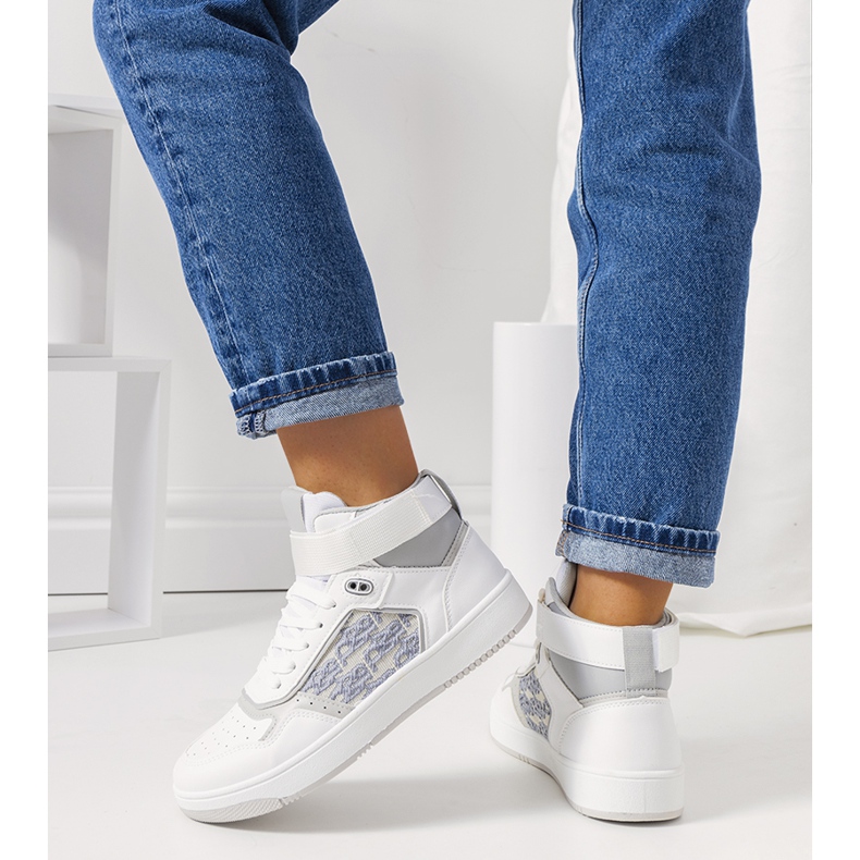 PA1 Női fehér Kansas tornacipő 1