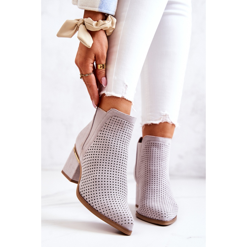 PS1 Velúr áttört Cowboy csizma Szürke Helloni 2 PS1 Velúr áttört Cowboy csizma Szürke Helloni 2