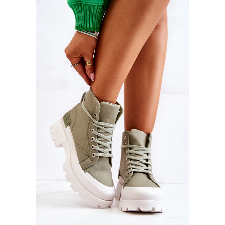 PS1 Faithfull zöld nyakkendős csizma 2 PS1 Faithfull zöld nyakkendős csizma 2