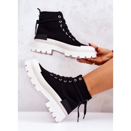 PS1 Faithfull Tied Fekete csizma 1