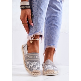 PS1 Klasszikus szürke espadrillák meleg idő bézs 2 PS1 Klasszikus szürke espadrillák meleg idő bézs 2