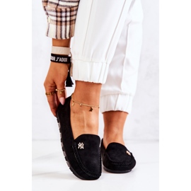 PS1 Női fekete velúr cipők Madelyn 2