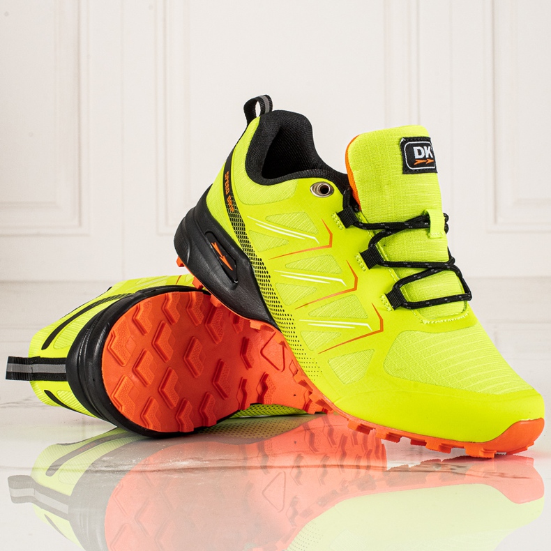 DK Speed ​​​​Grip túracipő sokszínű sárga 2