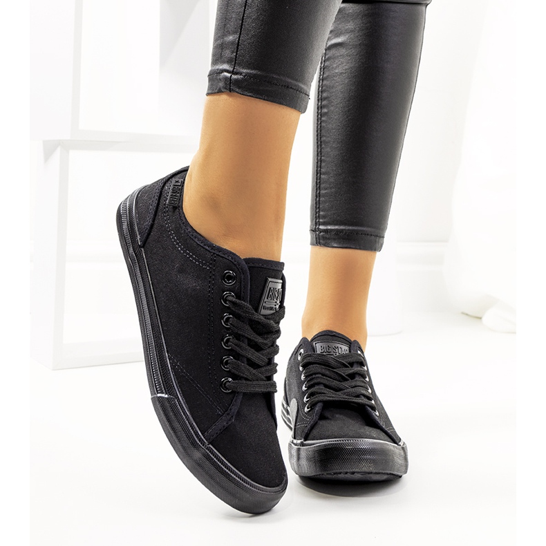 Big Star Black női tornacipő JJ274066 fekete 2
