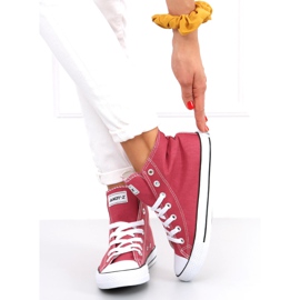 Inga Blush bokáig érő tornacipő rózsaszín 2