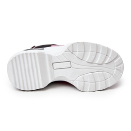 FR1 Fekete Gabbie Snake bőr sportcipő rózsaszín 1