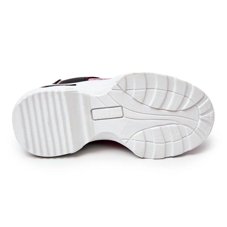 FR1 Fekete Gabbie Snake bőr sportcipő rózsaszín 1