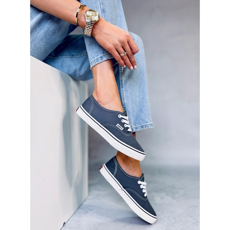 Női Aura DK.GREY tornacipő szürke 2 Női Aura DK.GREY tornacipő szürke 2