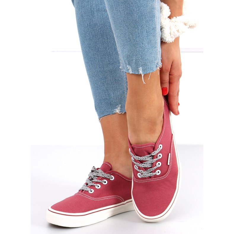 Női Aura Blush tornacipő rózsaszín 2