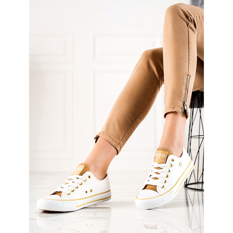 Női Big Star tornacipő HH274458 fehér 2