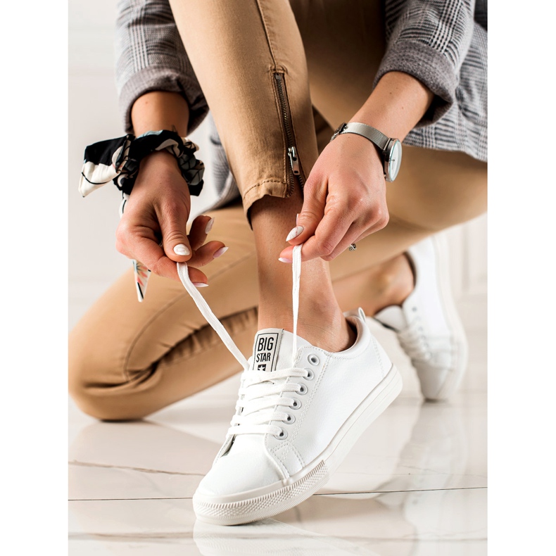 Női Big Star tornacipő JJ274311 fehér 2