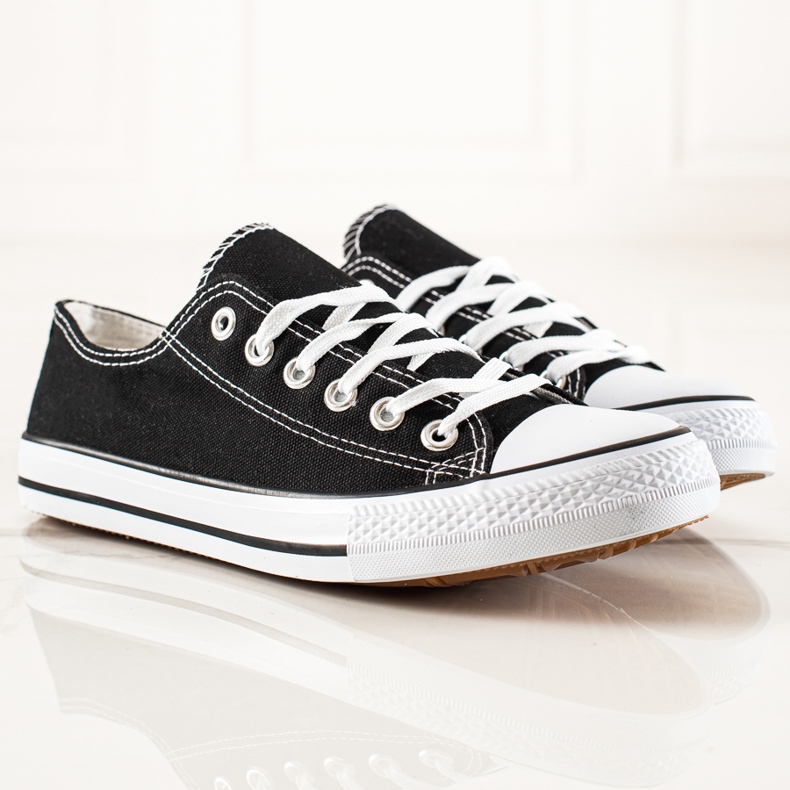 TRENDI Férfi tornacipő fekete 1