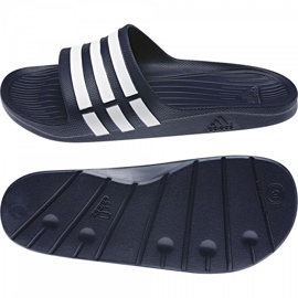 Adidas Duramo Slide G15892 papucs fehér sötétkék 1