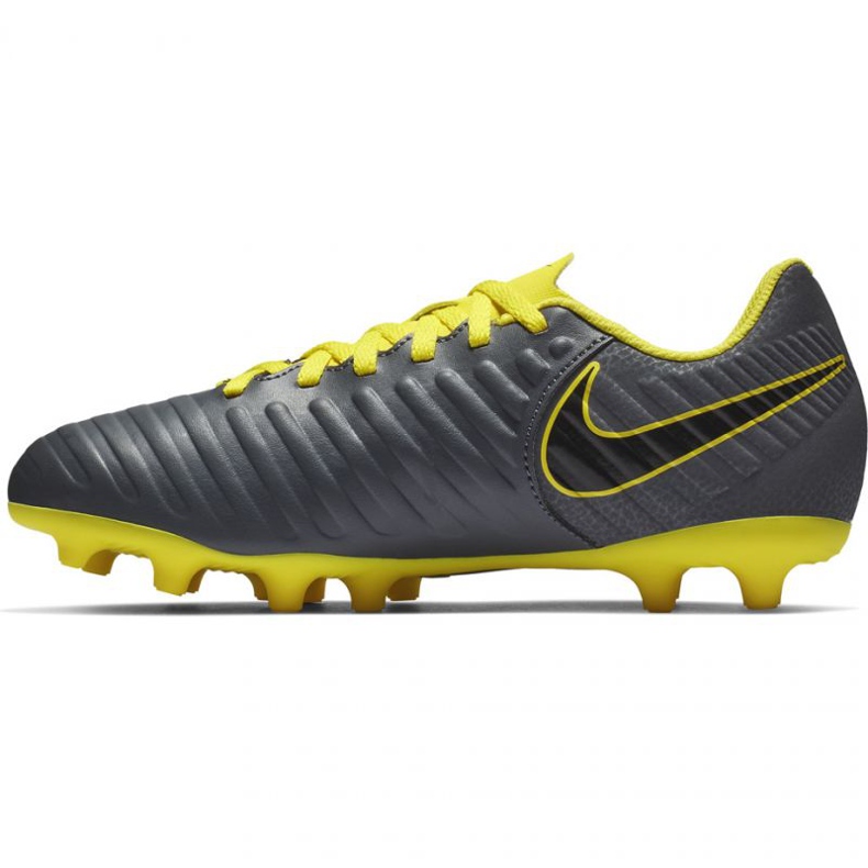 Nike Tiempo Legend 7 Club Mg Jr AO2300-070 futballcipő fekete szürke 1