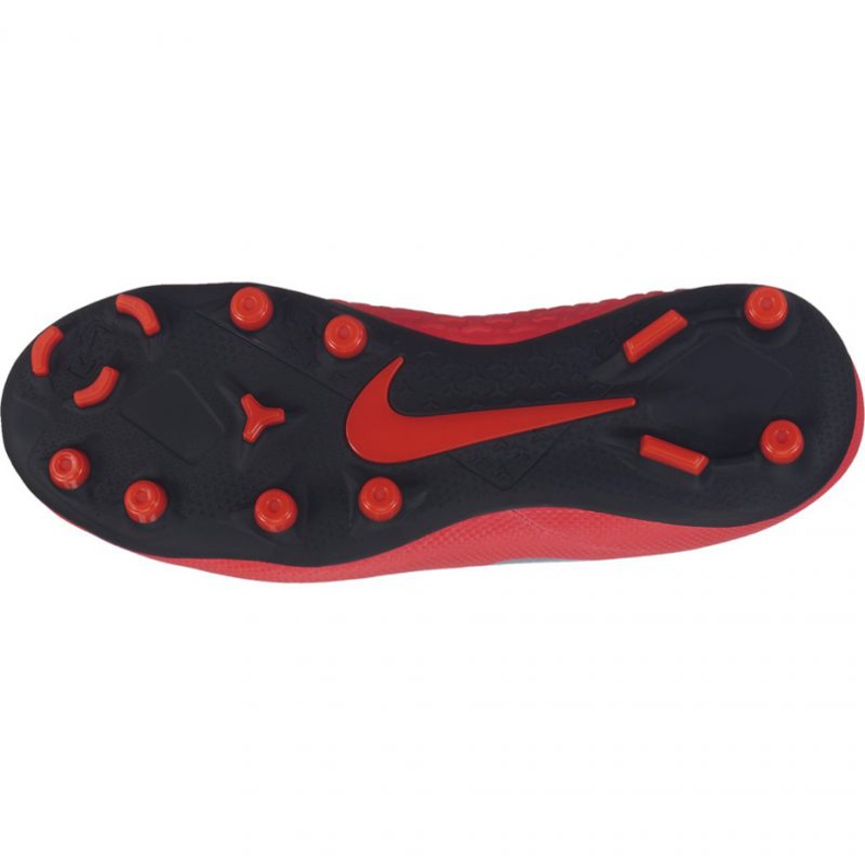 Nike Phantom Vsn Club Df Fg Mg Jr AO3288-600 futballcipő sokszínű narancs és vörös 1