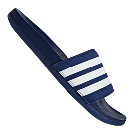Adidas Adilette Comfort M B42114 papucs fehér sötétkék 2