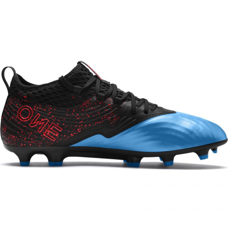 Puma One 19.2FG Ag M 105484 01 futballcipő sokszínű fekete 1