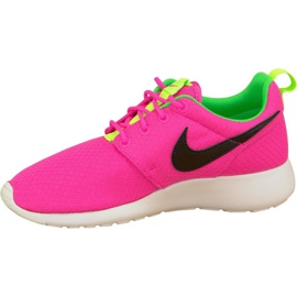 Nike Rosherun Gs W 599729-607 cipő rózsaszín 1