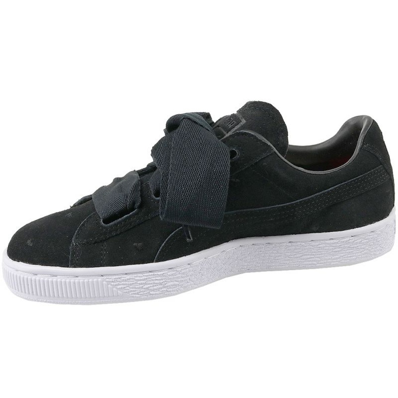 Puma Suede Heart Jr 365135-02 fekete 1