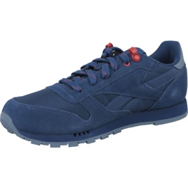 Reebok Classic Leather Jr CN4703 kék 1