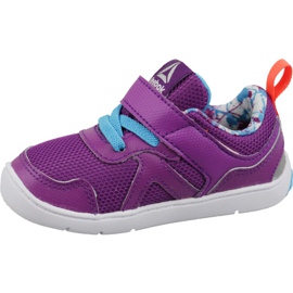 Reebok Ventureflex Stride 5.0 Jr BD3696 cipő piros ibolya 1
