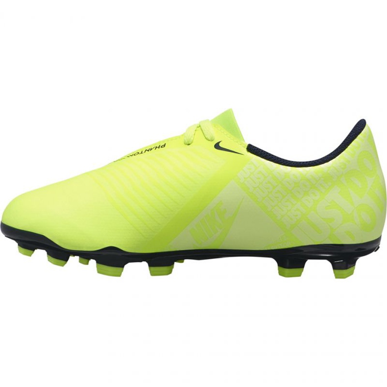 Nike Phantom Venom Club Fg Jr AO0396-717 futballcipő sárga sárga 1