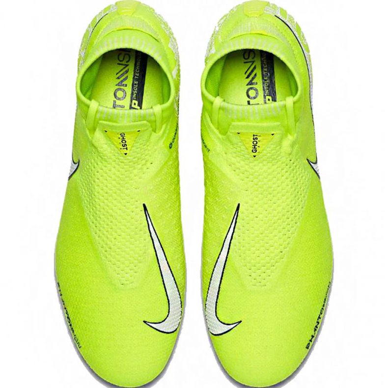 Nike Phantom Vsn Elite Df Sg Pro Ac M AO3264 717 futballcipő fekete zöld 1